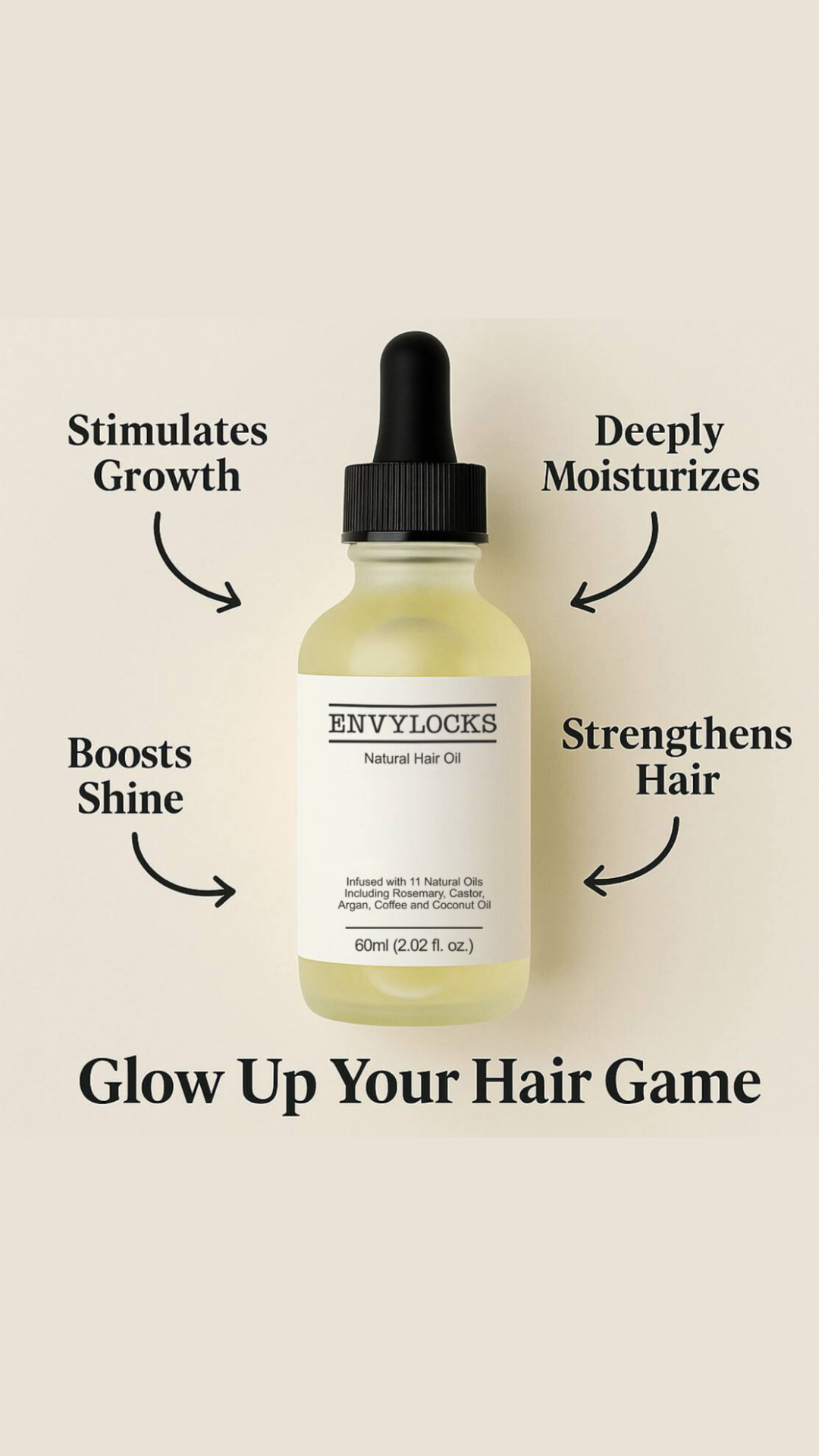 ENVYLOCKS Natural Hair Oil