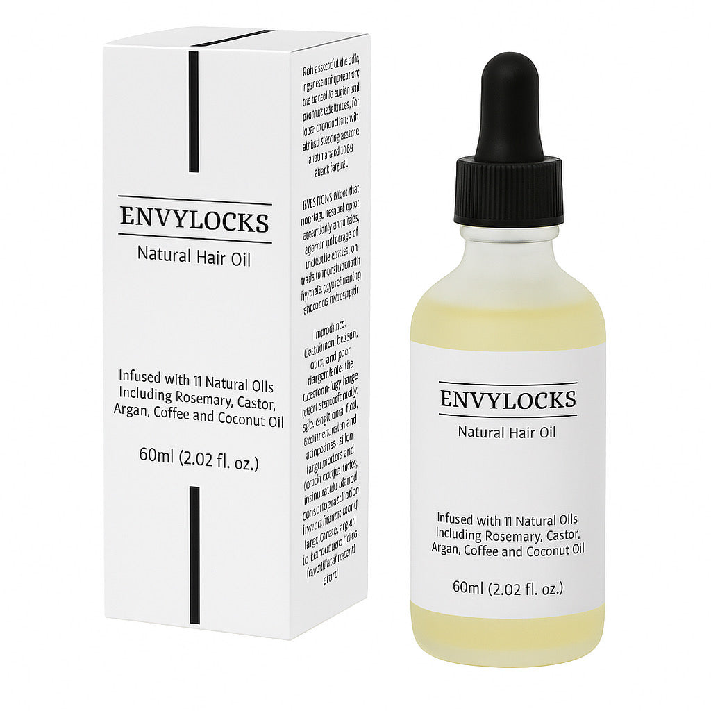EnvyLocks Natural Hair Growth Oil – 11 Botanical Oils Formula